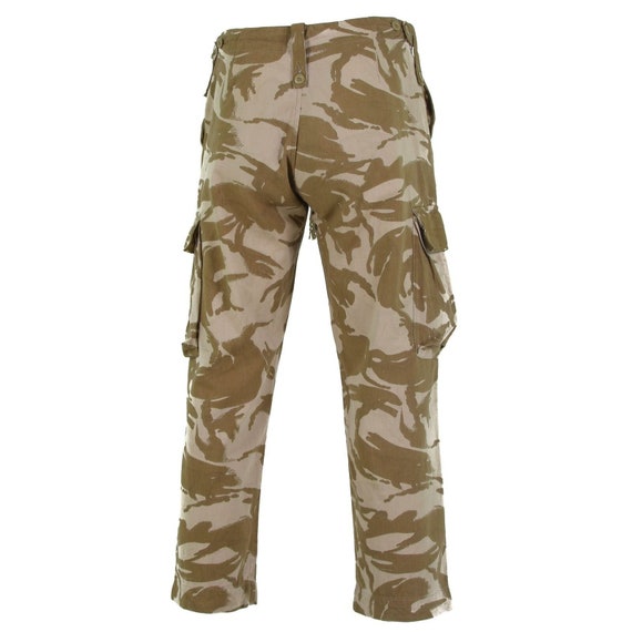 Genuine British army combat trousers DPM Desert camou… - Gem