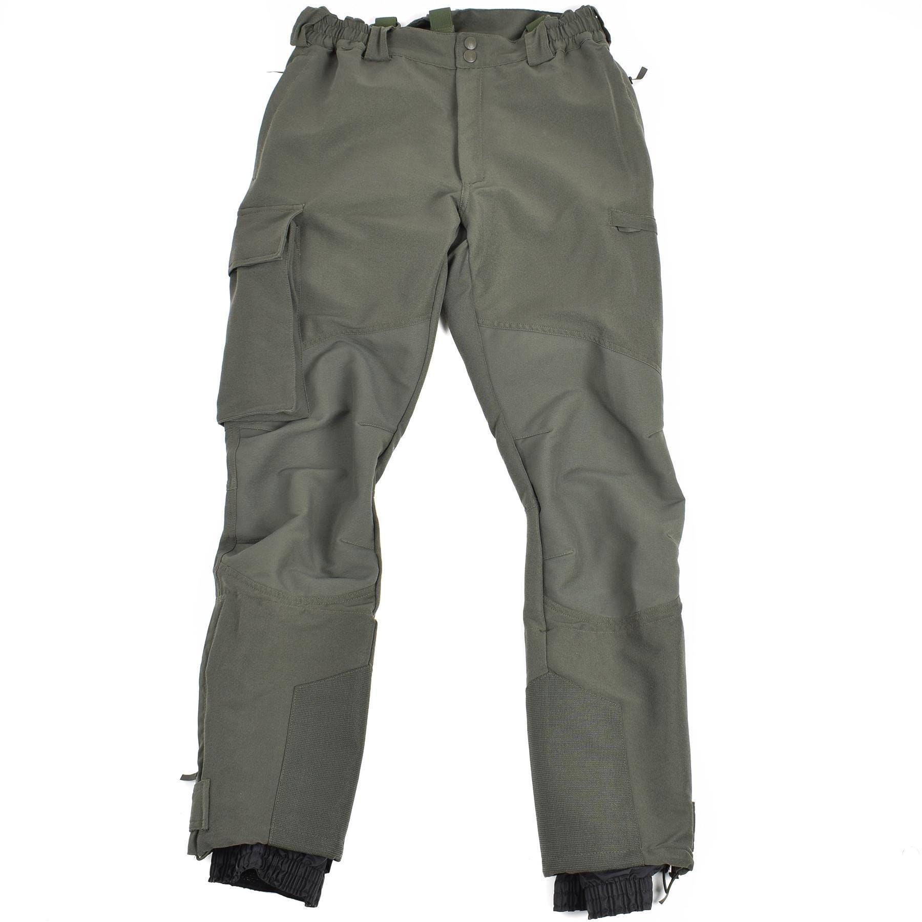 Genuine French army alpine O.D trousers with kevlar ankle protection ...