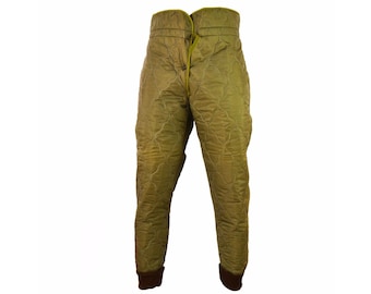 Genuine Czech army pants M85 liners Warmer pants thermal trousers leggings liner