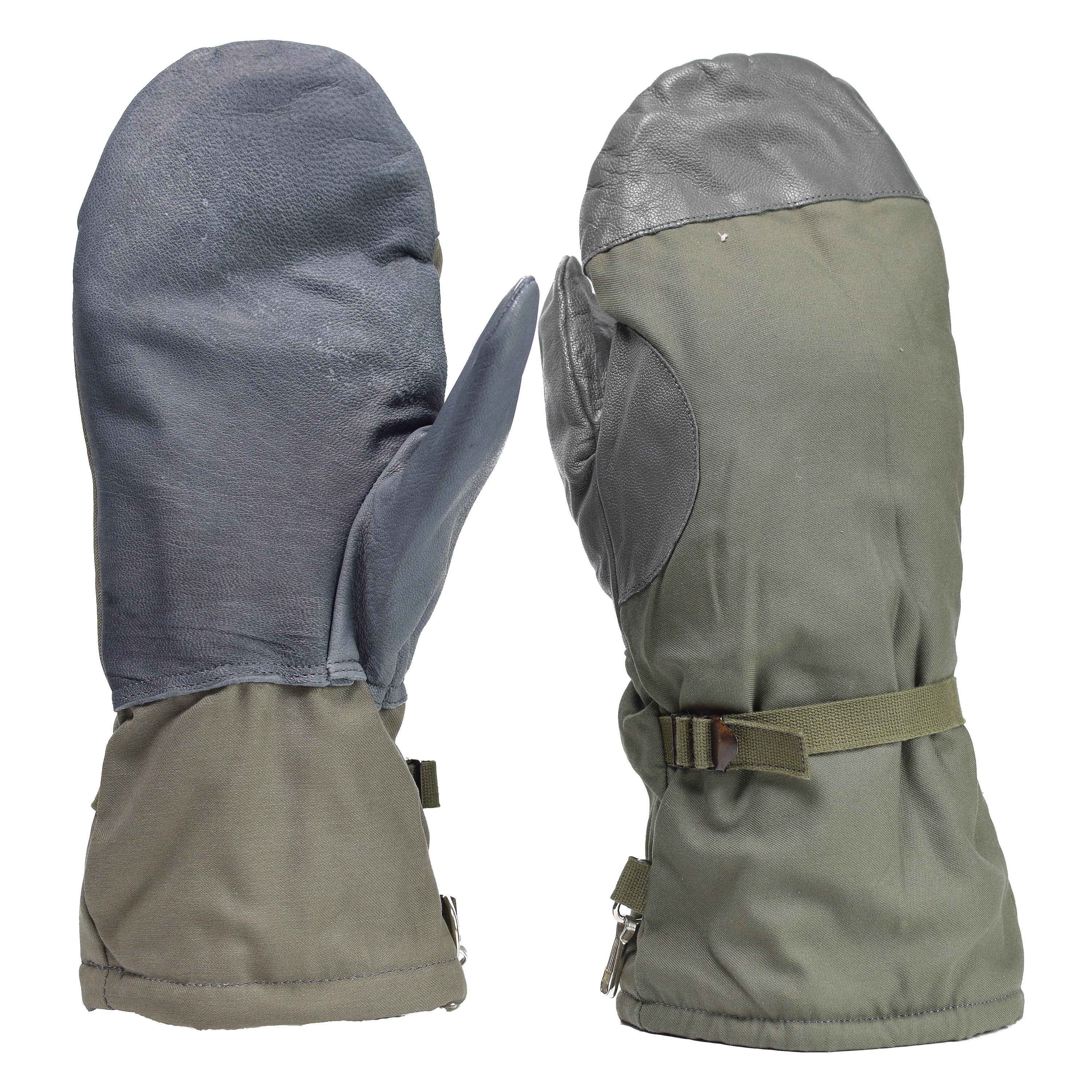 Original Germany Army Mittens Cold Weather Winter OD Faux Fur Etsy UK