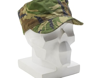Original Dutch Military Fatigue Cap Outdoor Tactical Woodland Camouflage