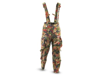 Genuine Swiss army field trousers M70 Switzerland combat Camo sniper pants