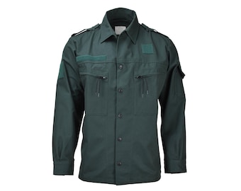 Original Dutch military green shirt heavyweight tactical combat long sleeve NEW