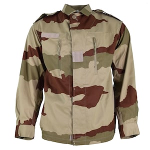 Genuine French army F2 jacket Desert camouflage France military surplus issue NEW France military issue
