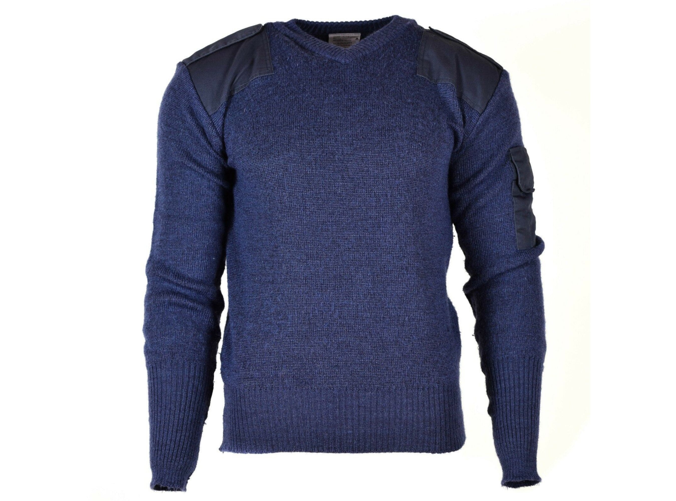 Originele Britse leger trui V hals Commando Jumper Blauwe trui Wol blauw Etsy Belgie