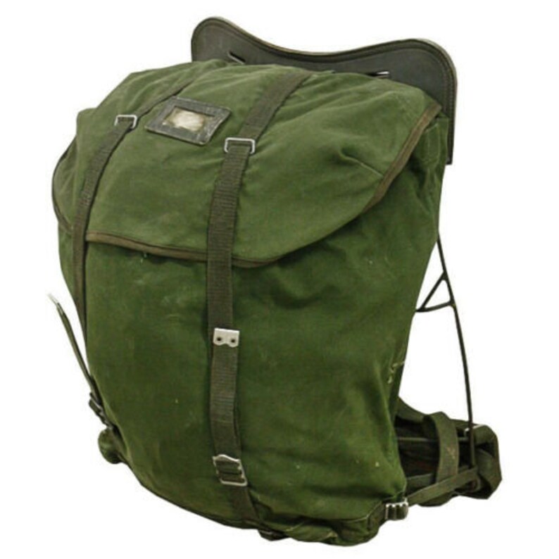 Original Swedish Military 35L Backpack With Frame Air Force Etsy