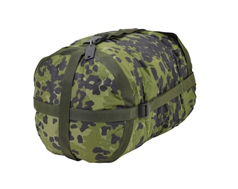 Original Danish military compression bag M84 camo PU coated lightweight NEW