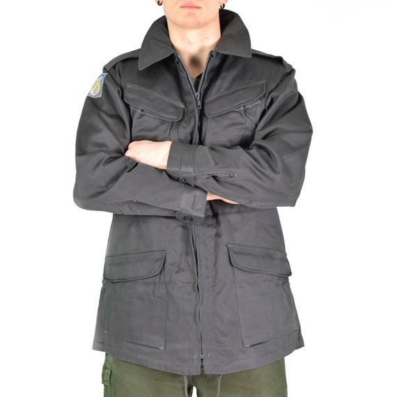 Original Danish Army Combat Jacket M71 Denmark Military Grey Original Danish Army Combat Jacket M71 Denmark Military Grey