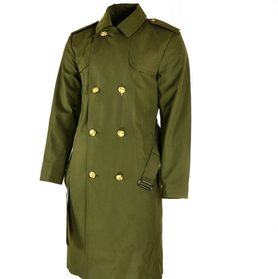 Genuine Czech army coat trenchcoat CZ military is… - image 3