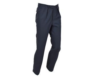 Original Sweden Military Dress blue Pants formal classic trouser uniform zip NEW