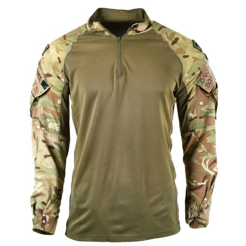 Original British Under Body Shirt UBAC Desert Camo Military - Etsy