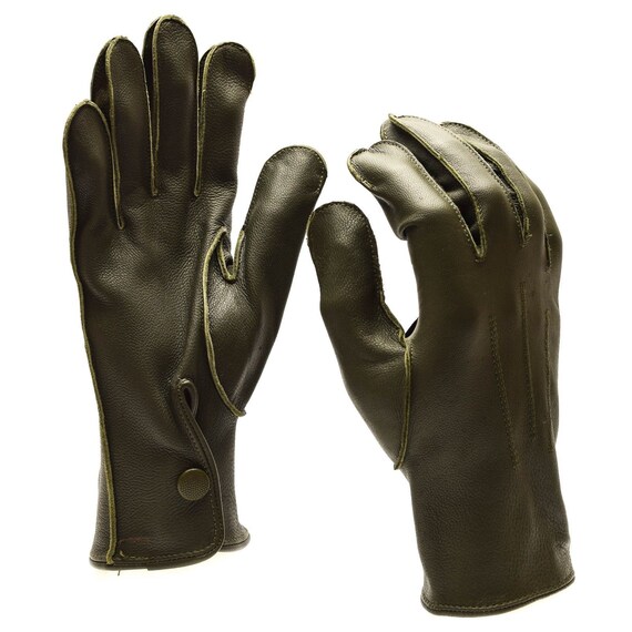 Genuine Austrian army Olive OD GoreTex mittens military waterproof combat gloves