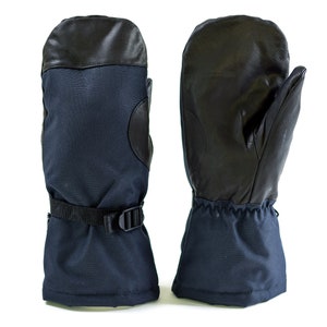 Original Dutch army mittens NATO winter gloves military blue navy maritime NEW