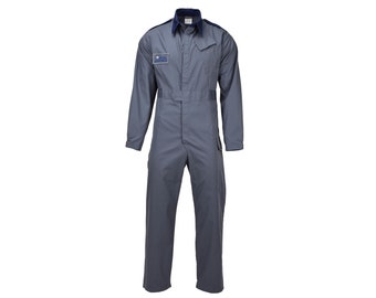 Original British Army Royal Air Force Blue Coverall Boiler Original British Army Royal Air Force Blue Coverall Boiler