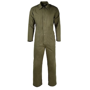 Original Dutch Army Olive OD overall suit coverall jumpsuitboilersuit military surplus