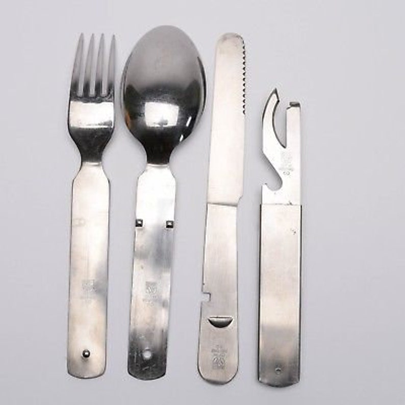 Original Genuine German Army Cutlery Set. BW Military Issue Etsy