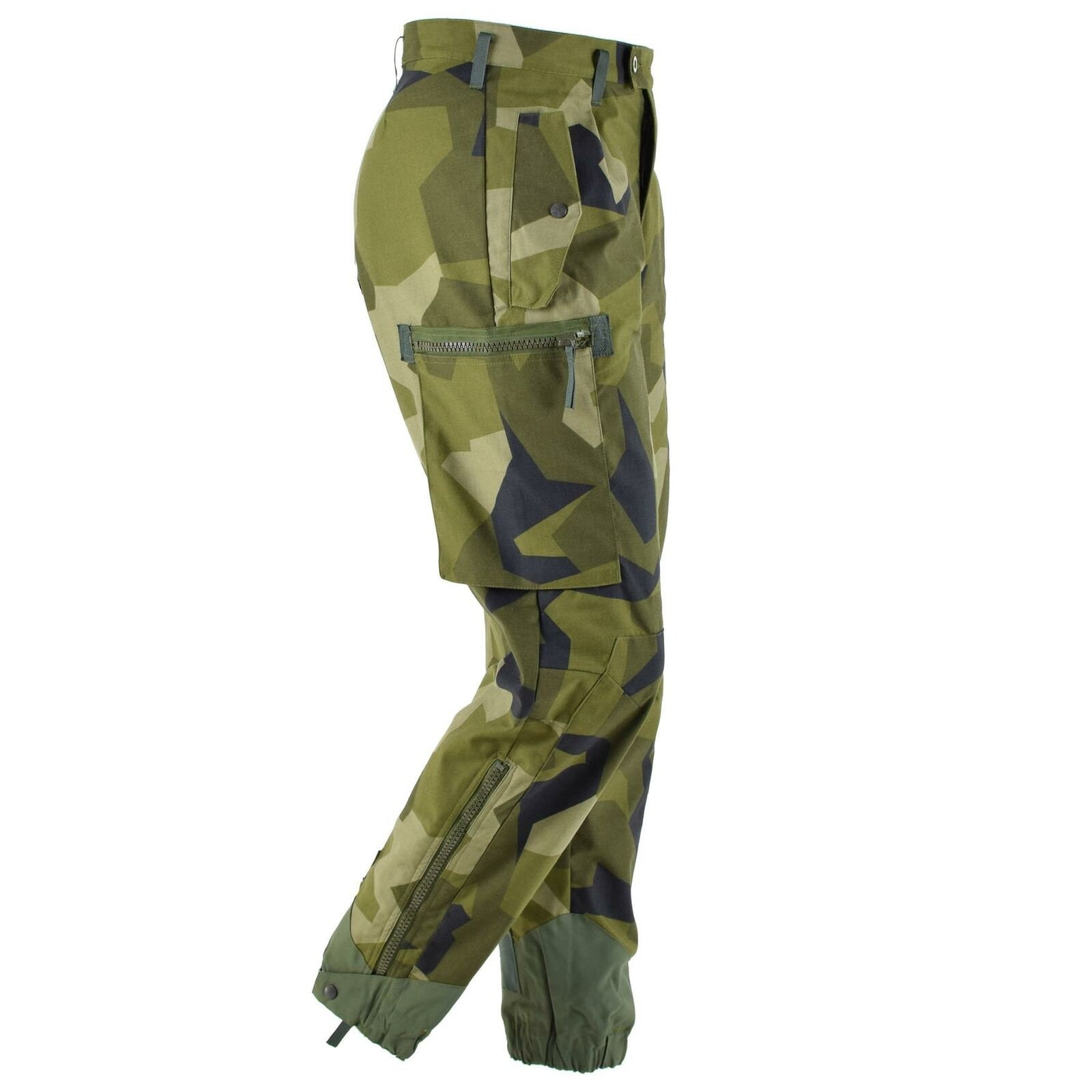 Original Swedish army M90 pants splinter camouflage field combat ...