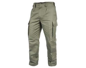 Genuine German army issue moleskin OD pants field combat BW olive trousers NEW