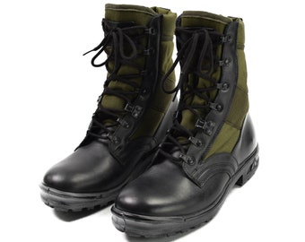 Original Germany army Tropical Boots BALTES black/OD green military surplus NEW