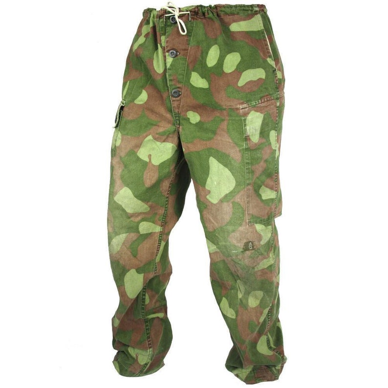 Original Finnish army camo pants M-62 Reversible suit trousers | Etsy