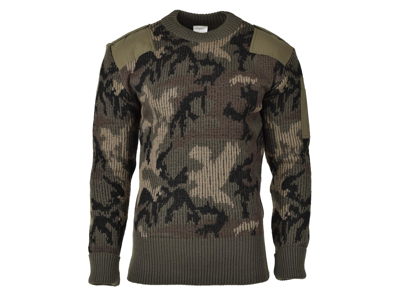 Original Chilean army sweater pullover camouflage bodywarmer knit jumper NEW