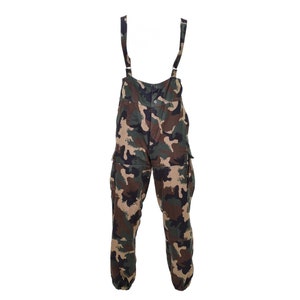 Original Hungarian Military combat trousers M1990 BDU braced heavyweight pants military surplus vintage
