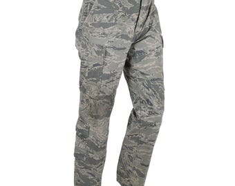 Genuine U.S. Military Field Pants Men ABU Digital Tiger Stripe Camouflage