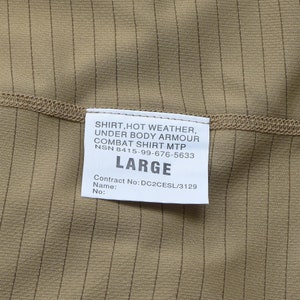 Original British Under Body Shirt UBAC MTP Camo Military Issue NEW - Etsy