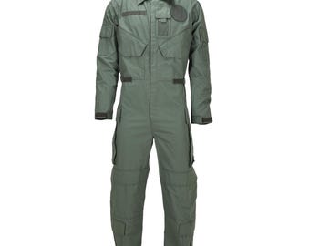 Original Dutch Military Coverall Fire Resistant Aramid Blend Olive