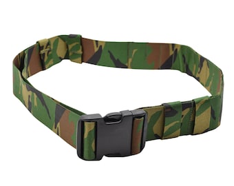 Original Dutch military camo DPM tactical belt adjustable plastic buckle NEW
