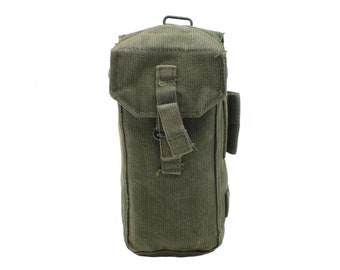 Original British military M58 magazine pouch small vintage tactical army Olive