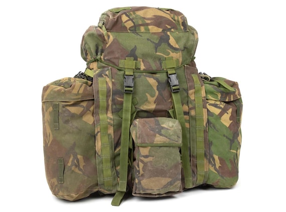 Original British Military tactical backpack 70 liters woodland ...