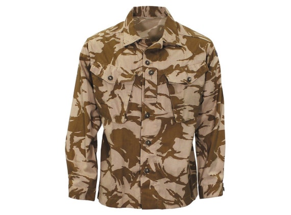 Original British Army Military Combat Desert Field Jacket Shirt Lightweight NEW Etsy Canada