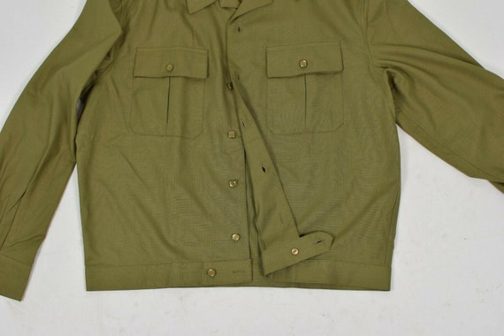 Genuine Hungarian army shirt Khaki officer Milita… - image 5