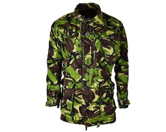 Original British army military combat DPM jungle jacket parka 95 smock Rip Stop