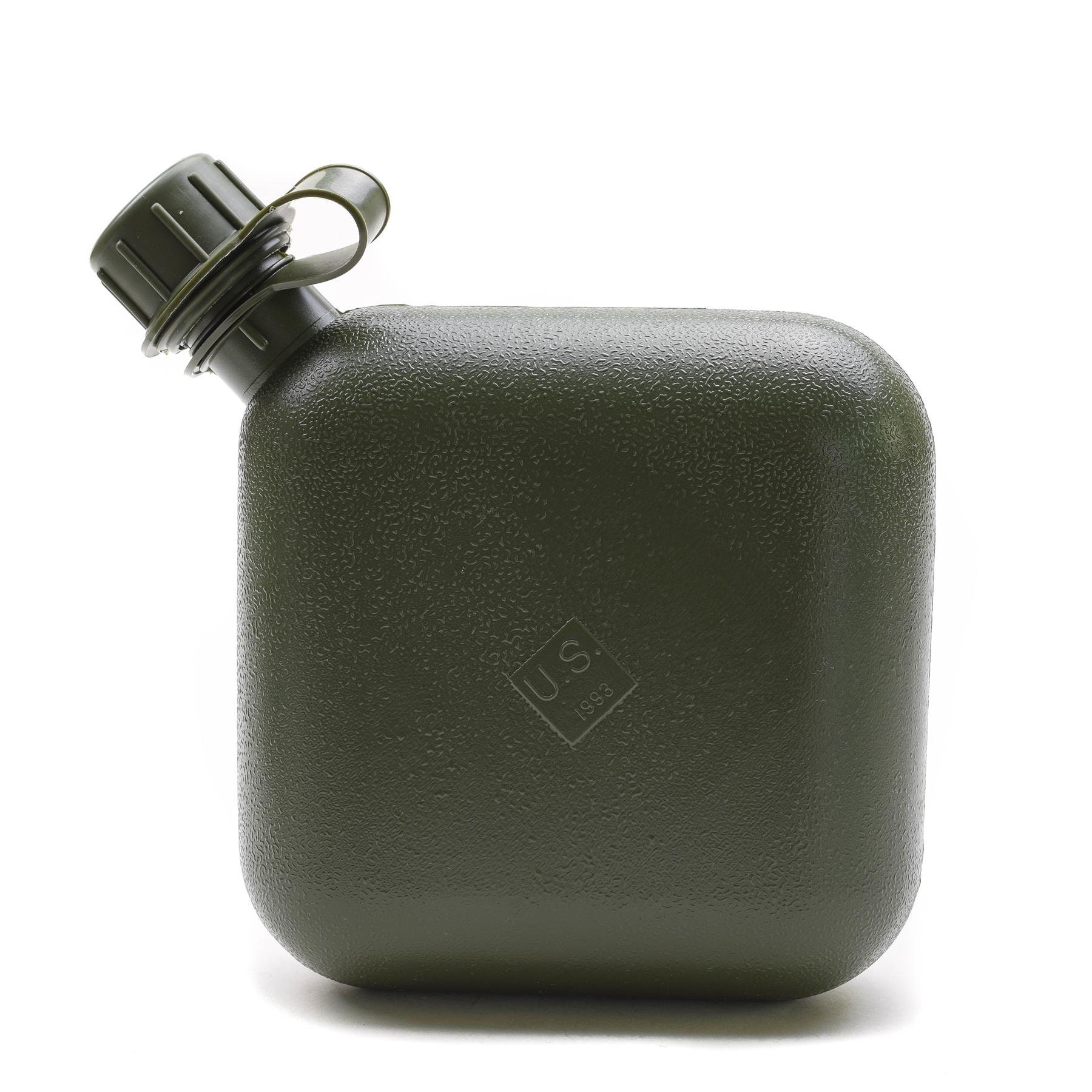 U.S. Military Flask canteen 2 liters rectangle shape alice pouch solid