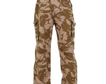 All Sizes Genuine British Army Desert Camo or MTP Windproof Combat Trousers 
