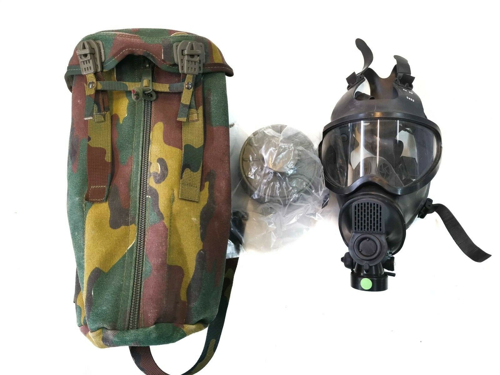 Genuine Belgian gas mask full face protection respirator Etsy