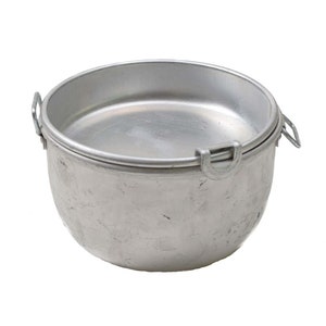Original Bulgarian Military vintage mess kit hiking camping firepit pot pan Bulgaria military surplus NEW