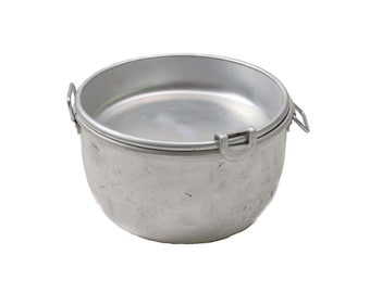 Original Bulgarian Military vintage mess kit hiking camping firepit pot pan Bulgaria military surplus NEW