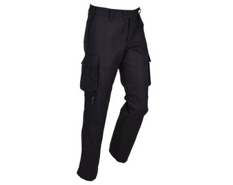 Original Denmark Military black work pants D-ring trousers strong durable New