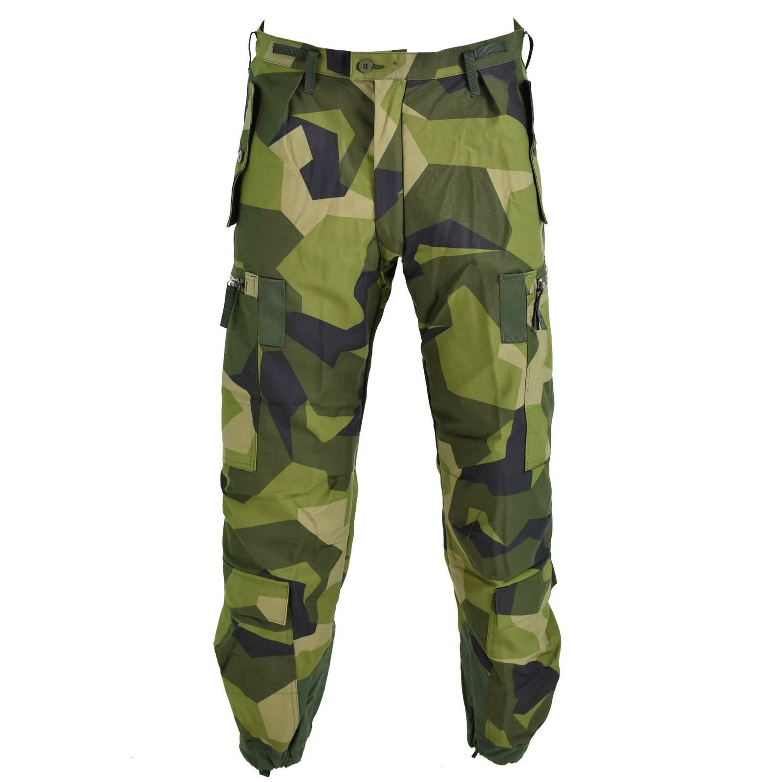 Original Swedish thermal tanker pants M90 splinter camouflage BDU ...