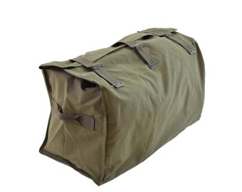 Genuine Dutch army Blanket bag olive Carrier pouch pack duffel sack NATO military surplus sleeping bag carrier NEW