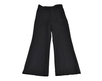 Original British military uniform pants dress royale navy class 2 black wool NEW
