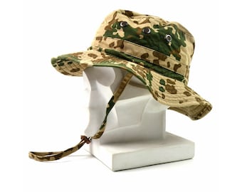 Genuine Original German ARMY BOONIE HAT Desert field tactical military cap men's