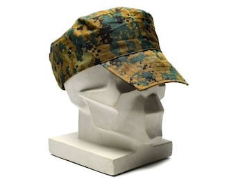 Genuine Guinea Bissau army cap ripstop jungle camouflage military issue hat NEW