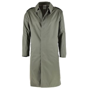 Military trench cheap coat surplus