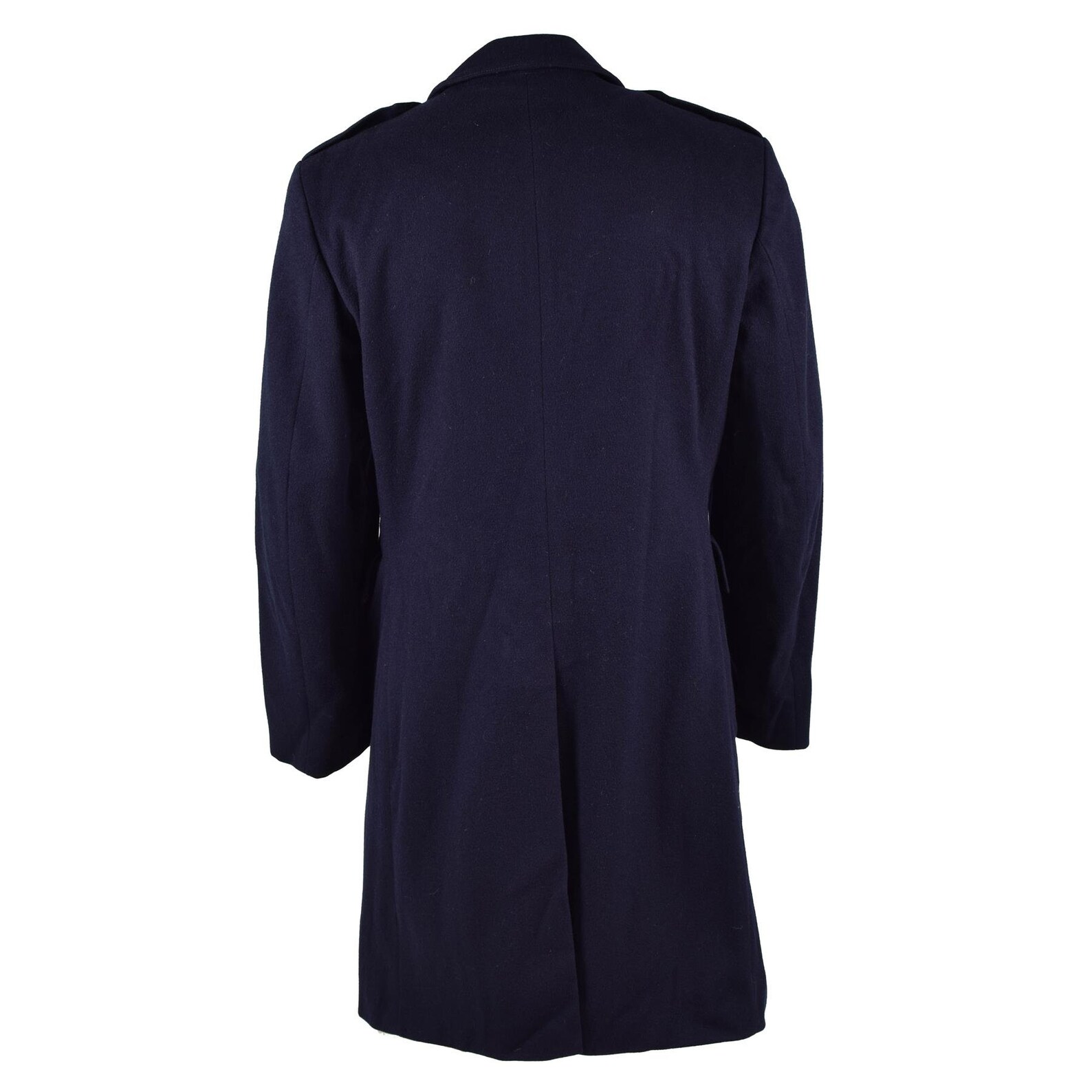 Genuine Swedish Army Coat Long Wool Overcoat Navy Greatcoat | Etsy