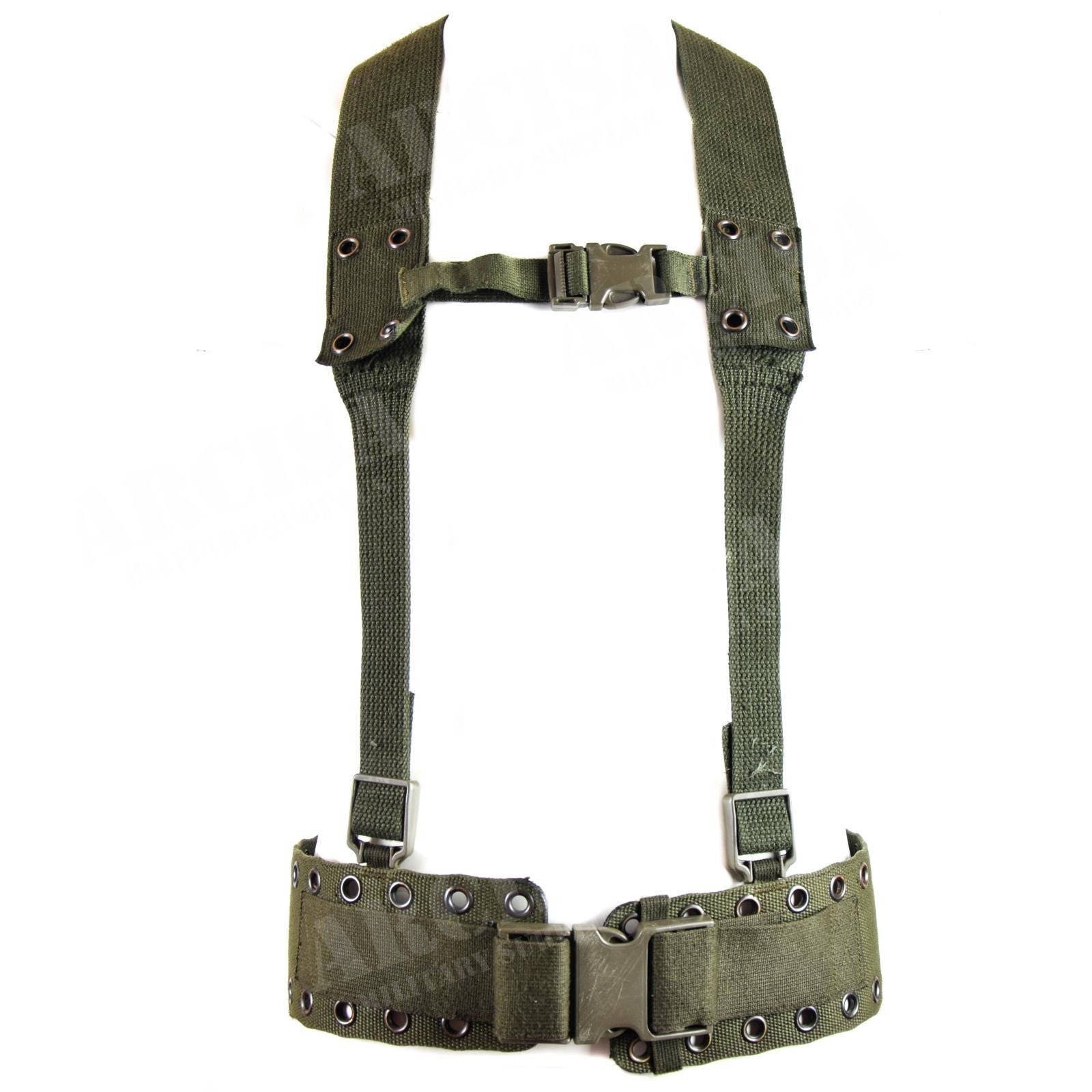 Original German Army Webbing Rig System 3 Pieces Tactical