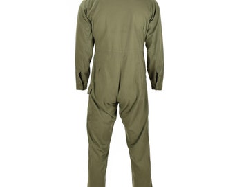 Olive green coveralls sale